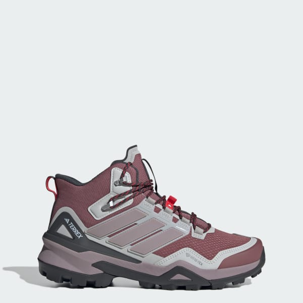 adidas Terrex Skychaser Mid GORE-TEX Hiking Shoes Burgundy