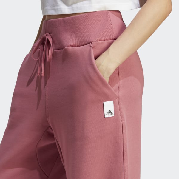 Adidas pink shop joggers