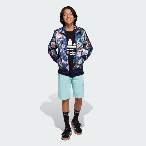 Azul Chamarra Deportiva Firebird adidas Originals x Liberty London Kids