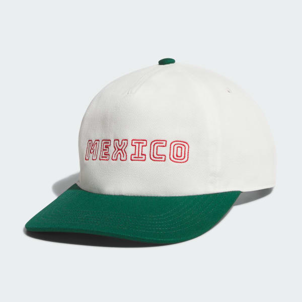 adidas Men's Mexico Tournament 5-Panel - White | Free Shipping
