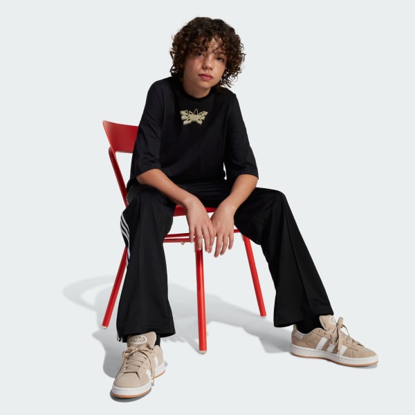 Negro Camiseta Holgada