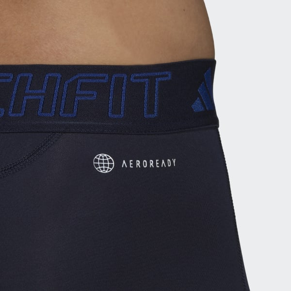 Azul Licras Largas de Entrenamiento Techfit QY567