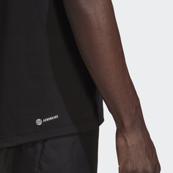 Preto Camiseta Logo Designed to Move Q3690