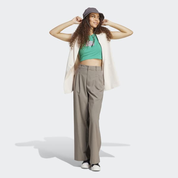 Green Collegiate Tank Top