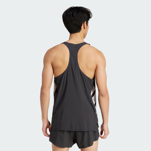 Μαύρο Adizero Road to Records Singlet