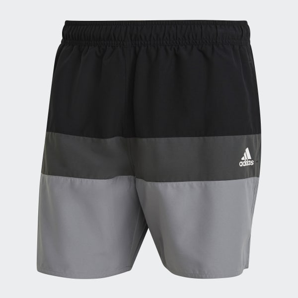 Μαύρο Short-Length Colorblock Swim Shorts 23957
