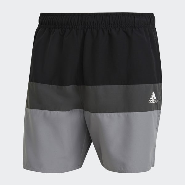 Nero Short da nuoto Short-Length Colorblock