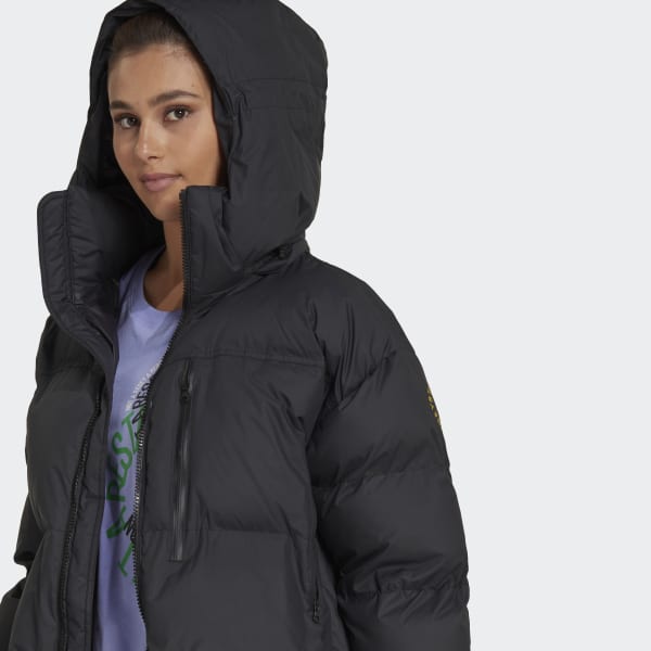 Svart adidas by Stella McCartney Short Padded Winter Jacket