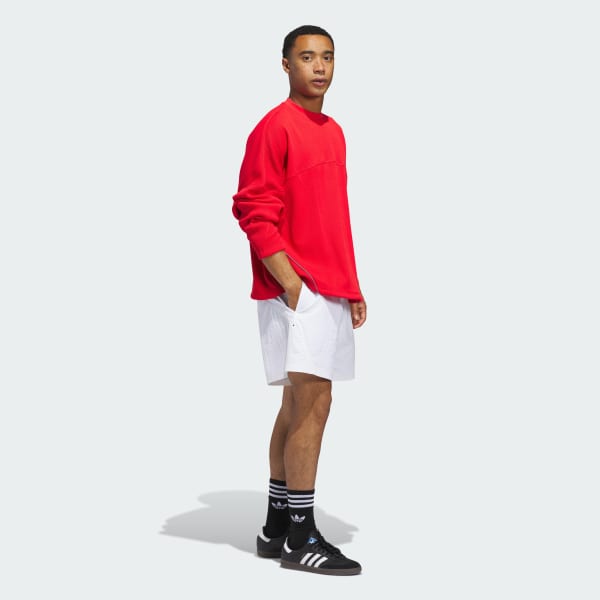 Red La Cienega LS Sports Tee
