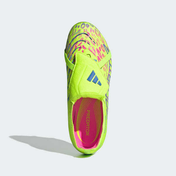 zelená Kopačky Predator Elite Fold-Over Tongue Firm Ground Kids