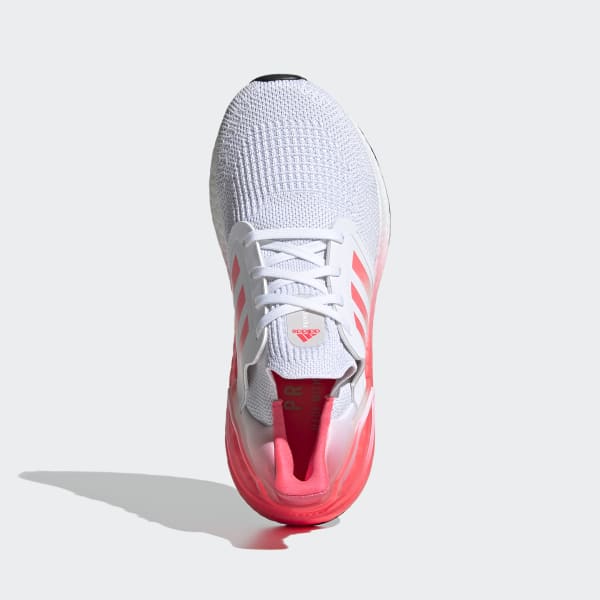 White Ultraboost 20 Running Shoes KZY05