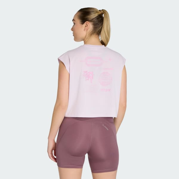 Lilla adi365 adidas Runners Tanktop