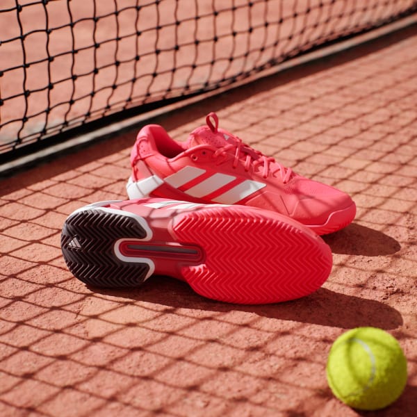 cervená Tenisky Adizero Ubersonic 5 Clay Tennis