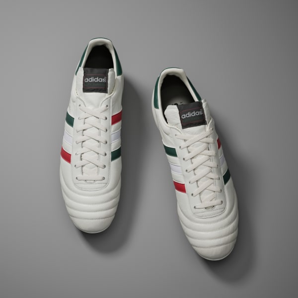 White Mexico Copa Mundial Firm Ground Boots