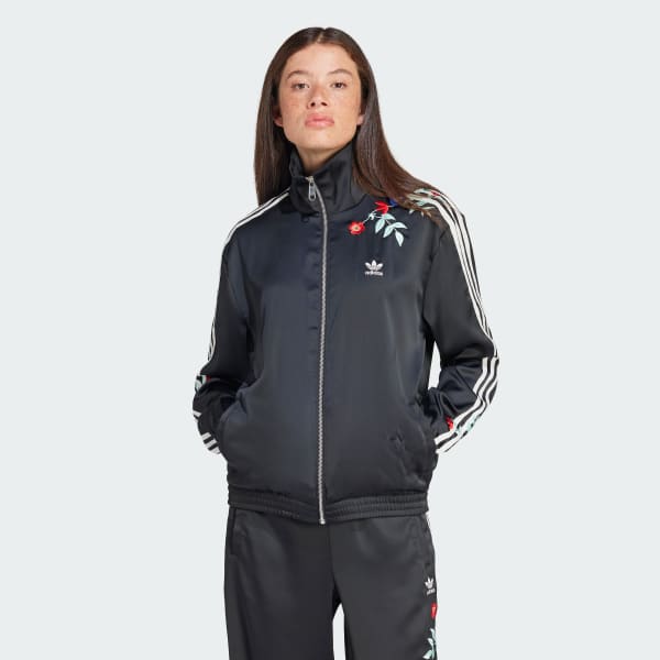 Chamarra adidas flores mujer store