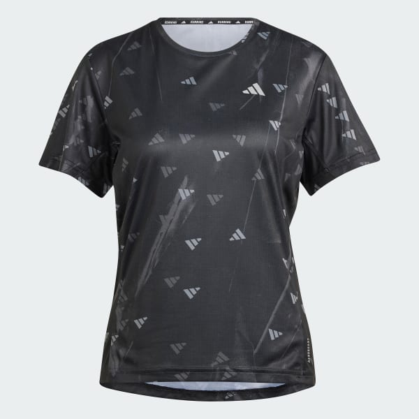 Negro Playera Run It Brand Love