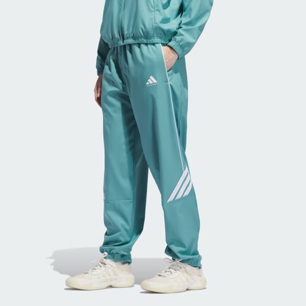 tyrkysová Select Woven Tracksuit Bottoms