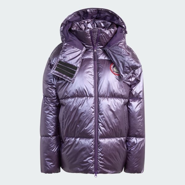 Purple 아디다스 x MOON BOOT 패디드 재킷
