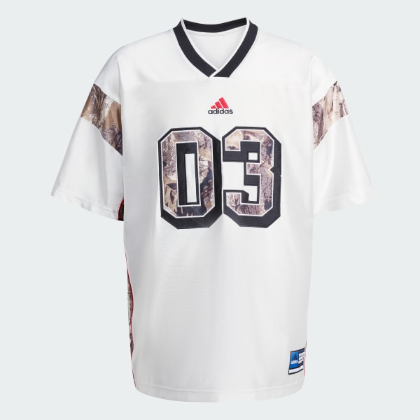 【adidas】ORIGINALS CAMO JERSEY ★KD6247★ホワイトメンズ adidas Originals Camo Football Jersey - White | Free