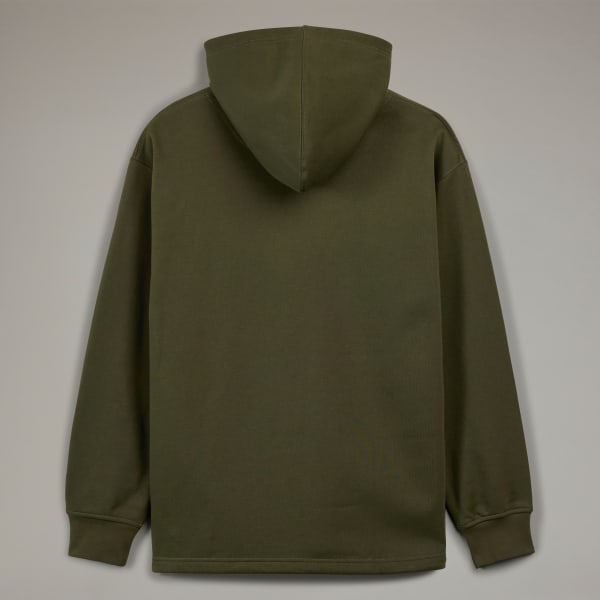 adidas Y-3 Loose Hoodie - Green | Free Shipping with adiClub