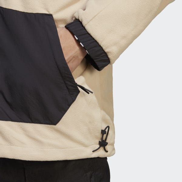 Sort Reversible Polar Fleece Jacket N3754