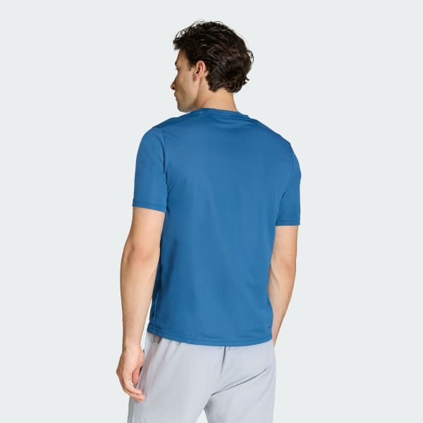 Azul POLO DE ENTRENAMIENTO ESSENTIALS BÁSICO