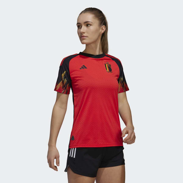 Czerwony Belgium 22 Home Authentic Jersey NEO87