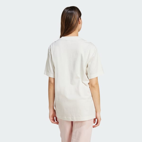 White ALL SZN Loose Tee