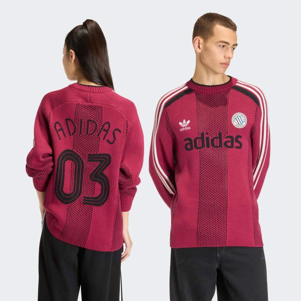 Bordeaux PULLOVER ADICOLOR BLOKECORE LONGSLEEVES LIGHT WEIGHT NEUTRAL