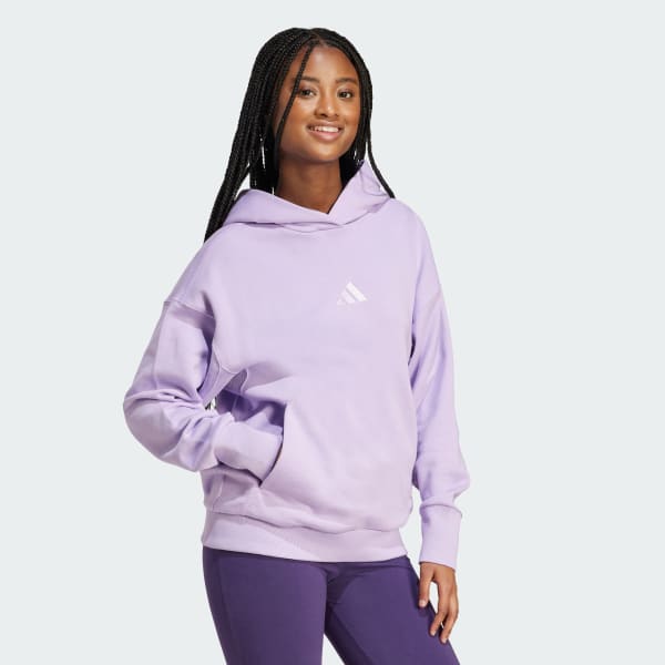 Morado Polerón con Capucha ALL SZN French Terry Holgado