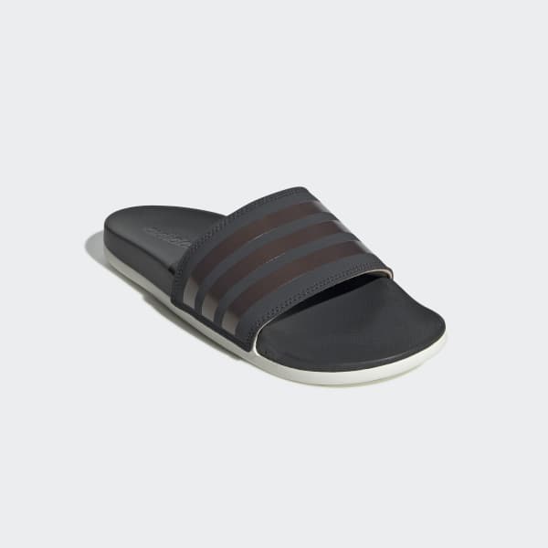 adidas adilette comfort slides grey