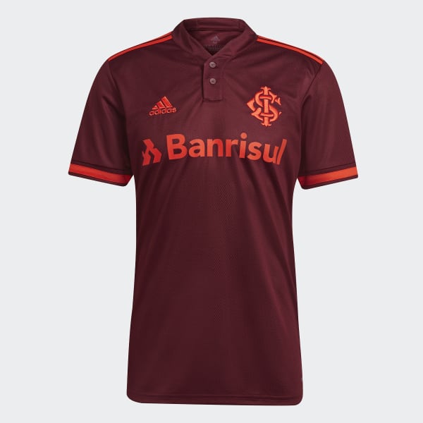 Vermelho Camisa 3 Internacional 21/22 Masculina BG374