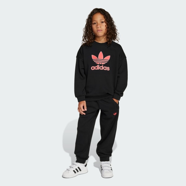 Black 아동용 크루 세트