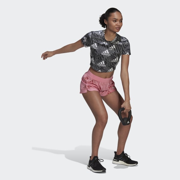 Wit AEROREADY Made for Training Logo Print Crop T-shirt I9962