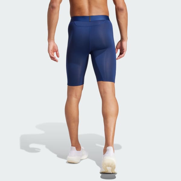 Azul Mallas Cortas Techfit AEROREADY Corte Alto