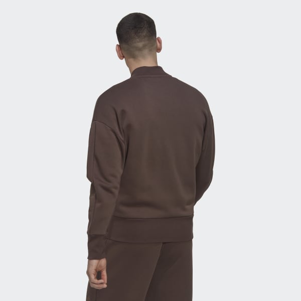 Braun Studio Lounge Fleece Trainingsjacke