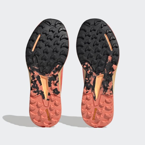 Oransje Terrex Agravic Flow Trail Running Sko 2.0