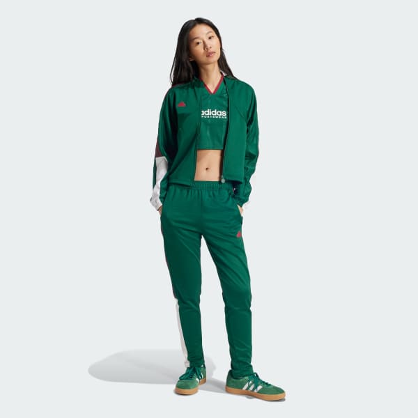 Verde Pants Deportivos Tiro Cut 3 Franjas