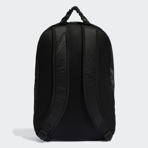 Black Satin Classic Backpack