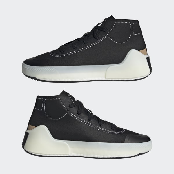 Black adidas by Stella McCartney Treino Mid-Cut Shoes LAI75