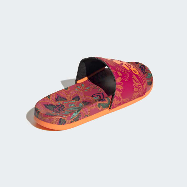 Orange Adilette Comfort Sandals KXY83