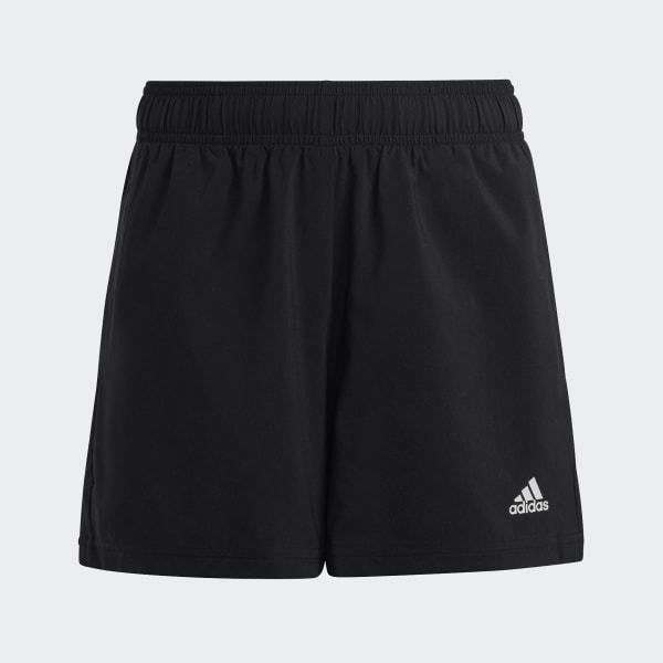 Black Essentials Small Logo Chelsea Shorts