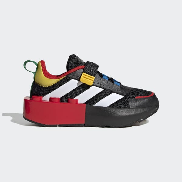 Billy Goat Vrijgekomen berekenen adidas x LEGO® Tech RNR Elastic Lace and Top Strap Shoes - Black | adidas  New Zealand