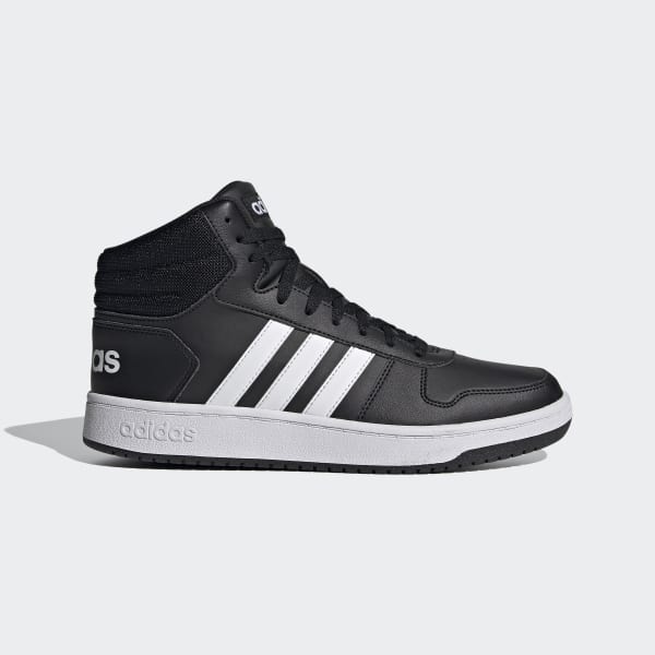 Voorlopige naam Altijd verdwijnen adidas Hoops 2.0 Mid Shoes - Black | FY8618 | adidas US