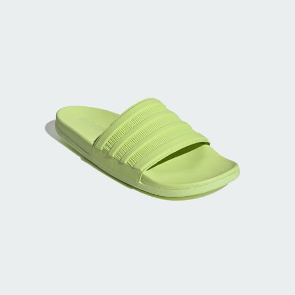 Green Adilette Comfort Slides