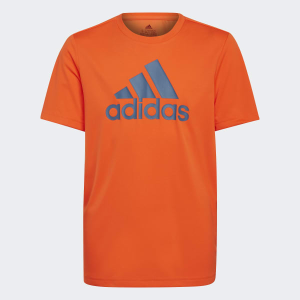 adidas orange t shirt