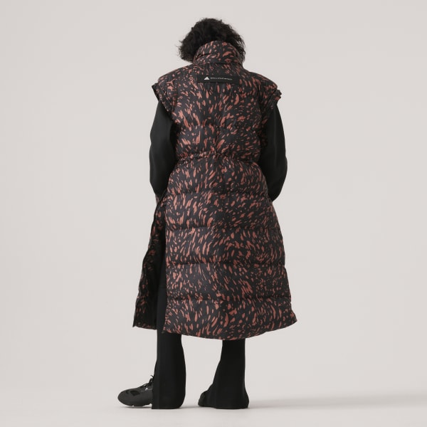Sort adidas by Stella McCartney Long Padded Winter jakke