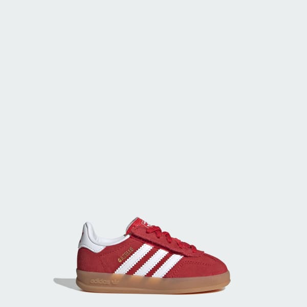 adidas GAZELLE INDOOR COMFORT CLOSURE ELASTIC LACE SHOES - Green
