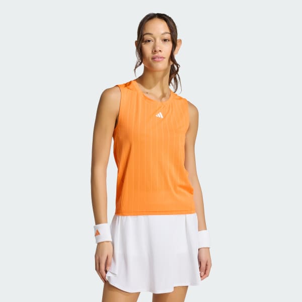 Oransje TENNIS CLIMACOOL+ PRO TANKTOPP