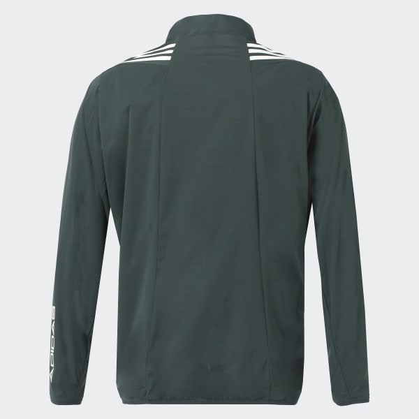 Green WIND.RDY 3-Stripes Long Sleeve Jacket